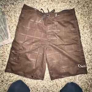 O'Neill Dark Brown Men's Hybrid Shorts